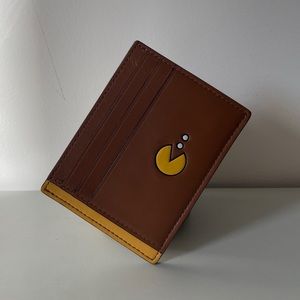 COACH x Pacman leather card case